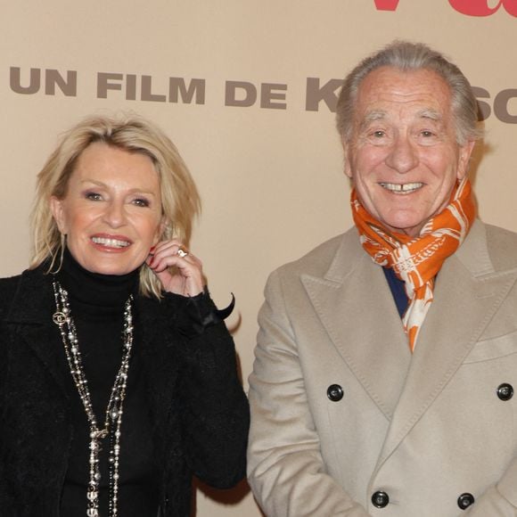 Sophie Davant et son compagnon William Leymergie - Avant-première du film "Ma Mère, Dieu et Sylvie Vartan" au cinéma Pathé Palace à Paris le 17 mars 2025. © Coadic Guirec/Bestimage