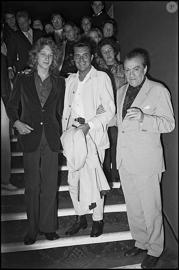 Archives – Björn Andrésen, Luchino Visconti et Dirk Bogarde au Festival de Cannes en 1971 pour le film Mort à Venise.
DANIEL ANGELI / BESTIMAGE