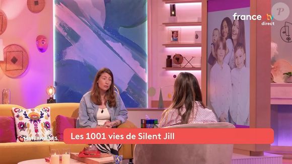 Silent Jill a fait quelques confidences au sujet de sa première grossesse. Capture d'écran France 5