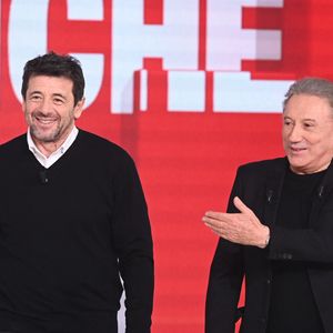 Exclusif - Patrick Bruel lors de l'enregistrement de l'émission "Vivement dimanche" au studio Rive Gauche, présentée par M.Drucker avec une diffusion sur France 3 le 15 mars 2026, à Paris, France, le 4 mars 2026. © Guillaume Gaffiot/Bestimage