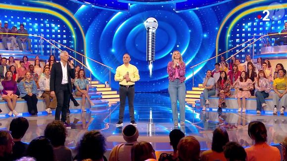 Elle a dévoilé que les Maestro étaient chouchoutés
Cindy dans "N'oubliez pas les paroles", sur France 2, le 21 mai 2025