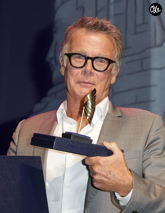 Franck Dubosc (Prix Mini Valois du meilleur président de jury) lors de la cérémonie de clôture lors de la 19ème édition du festival du film francophone d'Angoulême, France, le 29 août 2026. © Coadic Guirec/Bestimage