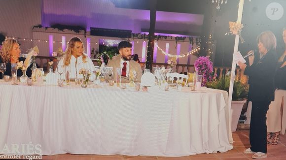Mariage de Laury et Anthony lors de l'épisode de "Mariés au premier regard 2025" du 7 avril, sur M6