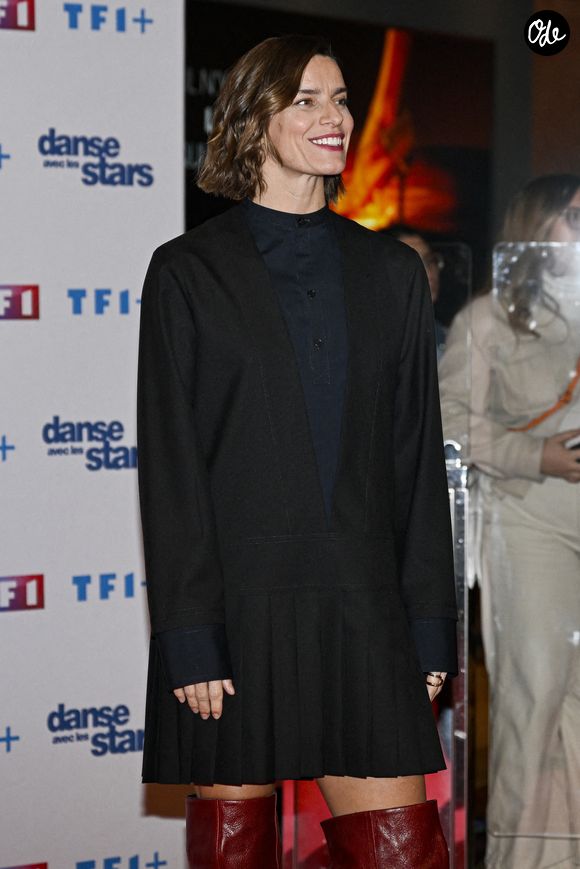 Fauve Hautot lors de la séance photo organisée à l'occasion du lancement de la nouvelle saison 2026 de « Danse avec les stars » (DALS), le 18 décembre 2025 aux studios TF1 à Boulogne-Billancourt - Photo de Joly V/ANDBZ/ABACAPRESS.COM