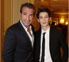 Un cadeau offert en 2013 alors que Jean Dujardin était le parrain de Pierre Niney

Jean Dujardin et Pierre Niney - Diner pour les révélations des César a l'hôtel Meurice a Paris le 14 janvier 2013 © OLIVIER BORDE / BESTIMAGE