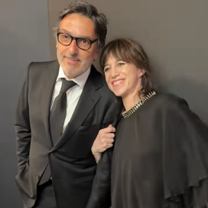 Charlotte Gainsbourg et Yvan Attal. Photo par Instagram