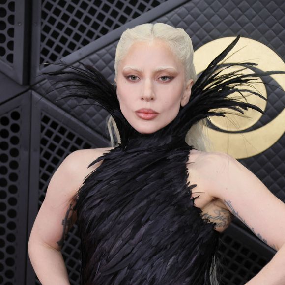Lady Gaga sur le tapis rouge de la 68ème édition des Grammy Awards le dimanche 1er février 2026 au Crypto.com Arena à Los Angeles, Californie. Photo by Humberto Servin/Clasos Press/ABACAPRESS.COM