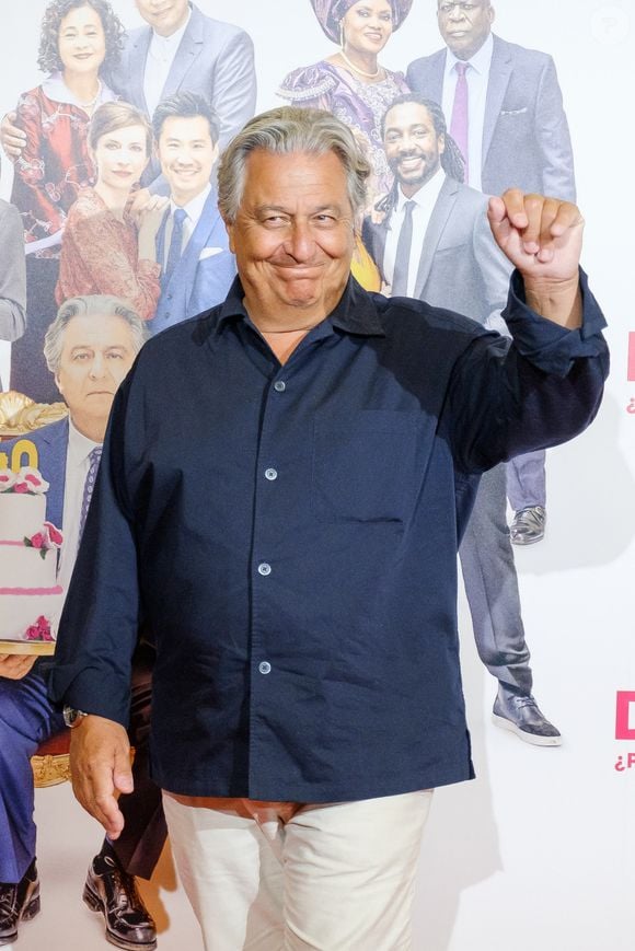 Christian Clavier à la première du film "Dios Mio, Pero Que Nos Has Hecho?" à Madrid, le 12 juillet 2022.
© Atilano Garcia/SOPA Images via Zuma Press/Bestimage