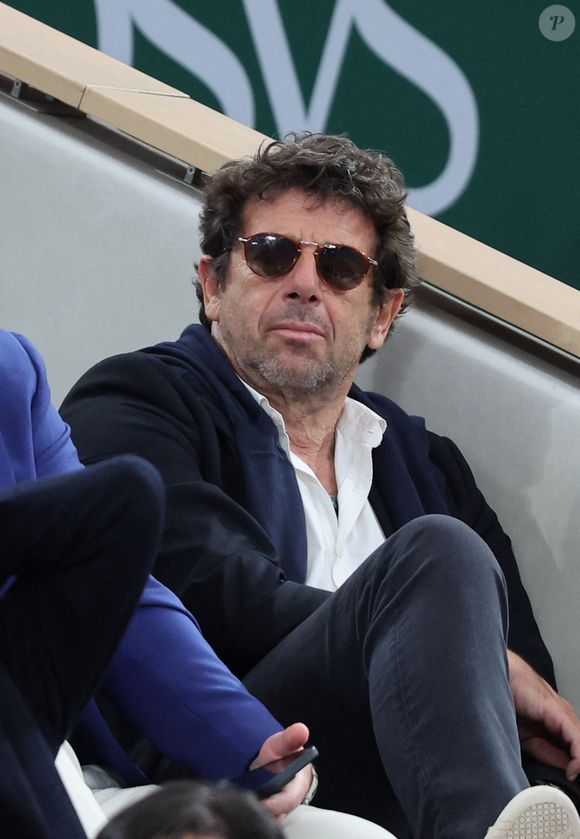 Patrick Bruel en tribunes lors des Internationaux de France de Tennis de Roland Garros 2025, à Paris, France, le 6 juin 2025. © Jacovides-Moreau/Bestimage