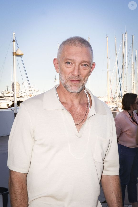 Exclusif - Rendez-vous avec Vincent Cassel en marge de l'émission "C à vous" lors du 77ème Festival International du Film de Cannes le 21 mai 2024. © Jack Tribeca/Bestimage