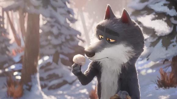 Capture d'écran du spot publicitaire d'Intermarché avec la chanson de Claude François