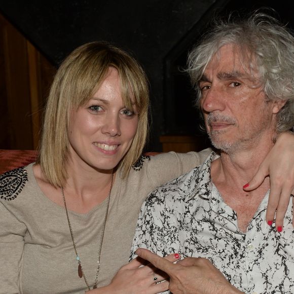 Louis Bertignac et sa compagne Laeticia à la soirée d'anniversaire de Benjamin Patou au restaurant Manko-Paris à Paris, France le 22 juin 2016.

© Rachid Bellak/Bestimage