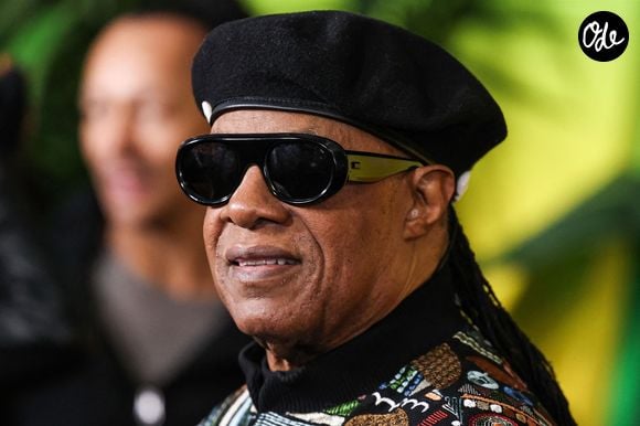 Stevie Wonder avant l'avant-première du film "Bob Marley: One Love" à Hollywood. Copyright : Backgrid USA / Bestimage