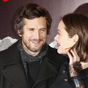 Marion Cotillard (enceinte) et Guillaume Canet - Avant-première du film "Rock'n Roll" au Pathé Beaugrenelle à Paris le 13 février 2017. Christophe Aubert via Bestimage