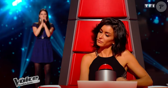 Florence Coste dans "The Voice" en 2016