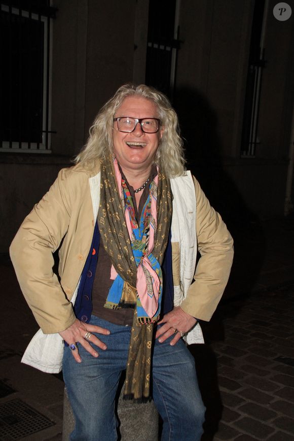 Exclusif - Rendez-vous avec Pierre-Jean Chalençon au restaurant "Le Vaudeville" à Paris le 15 mai 2024. © Philippe Baldini/Bestimage