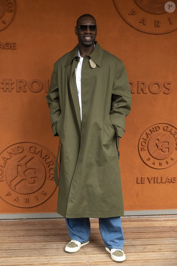 Omar Sy au village lors des Internationaux de France de Tennis de Roland Garros 2025, à Paris, France, le 7 juin 2025. © Cyril Moreau/Bestimage