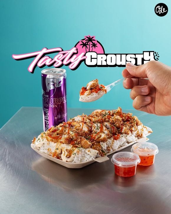 J'ai aussi été déçu par les déchets et emballages abandonnés autour de l'enseigne.

Tasty Crousty, le phénomène culinaire du moment.