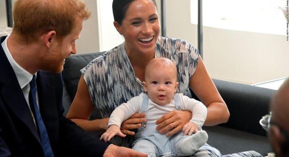 Prince Harry, Meghan Markle et Archie de Sussex © Instagram