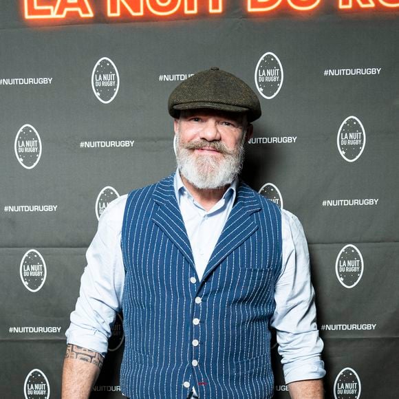 Philippe Etchebest - Soirée de la 19ème édition de la Nuit du Rugby à l'Olympia, Paris le 20 novembre 2023.  © Pierre Perusseau/Bestimage