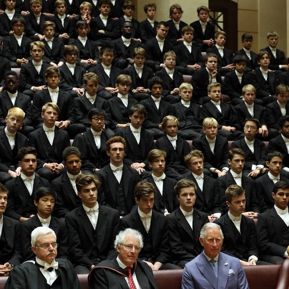 Le prince Charles prince de Galles, visite le College de Eton le 9 juin 2015. EXPRESS SYNDICATION / BESTIMAGE