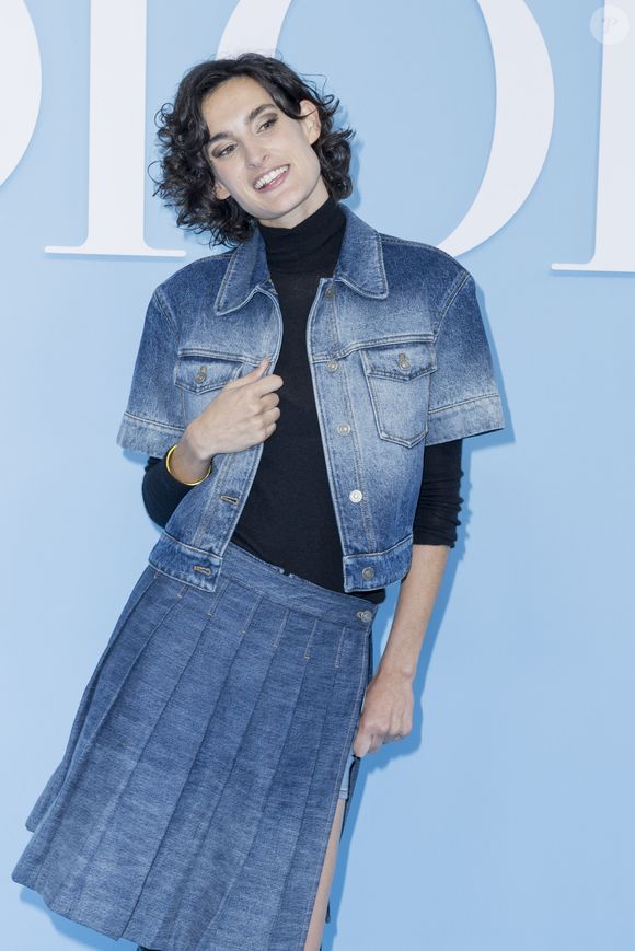 Nine Marie d'Urso au photocall du défilé de mode féminine Dior printemps-été 2025 lors de la Fashion Week de Paris (PFW), à Paris, France, le 24 septembre 2024. © Olivier Borde/Bestimage