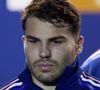Une IRM a révélé une lésion au mollet après des douleurs ressenties depuis la demi-finale.

Antoine Dupont lors du deuxième test-match de rugby de l’Autumn Nations Series 2024 opposant l'équipe de France à l'Équipe de Nouvelle-Zélande "All Blacks" (30-29) au Stade France à Saint-Denis, Seine Saint-Denis, France, le 16 novembre 2024. © Cyril Moreau/Bestimage