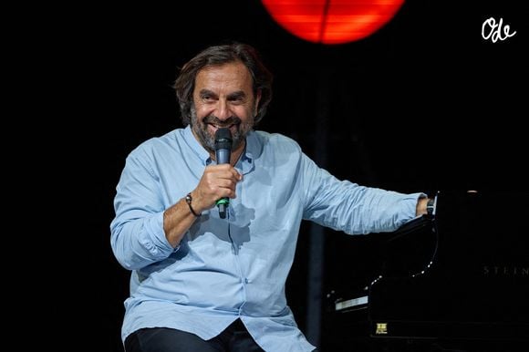 Le pianiste André Manoukian au Festival de l'Épau à l'Abbaye Royale de l'Épau, à Yvre-l'Évêque, près du Mans (72), le 26 mai 2026 - Photo de Piole D/ANDBZ/ABACAPRESS.COM