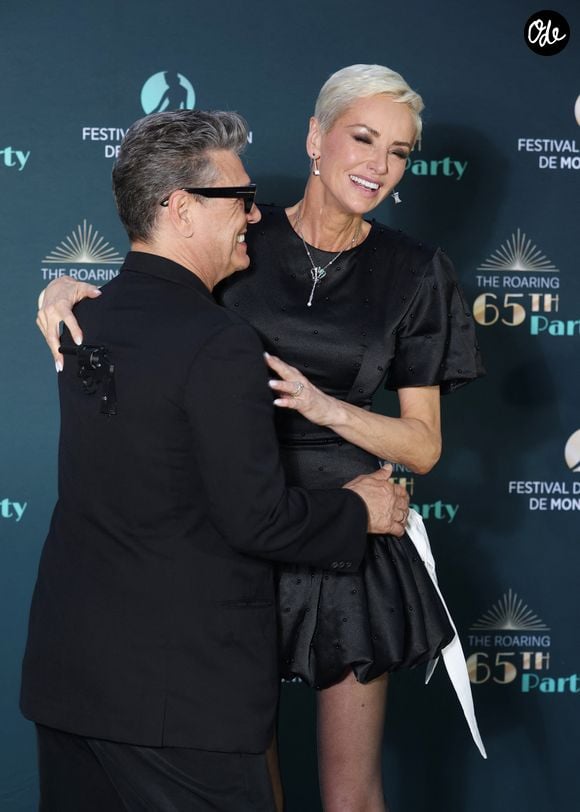 Marc Lavoine et sa compagne Adriana Karembeu - Personnalités présentes à la « Roaring Party », soirée organisée à l'occasion du 65e anniversaire du Festival de télévision de Monte-Carlo au Monte-Carlo Bay, le 15 juin 2026.

© Denis Guignebourg / Bestimage