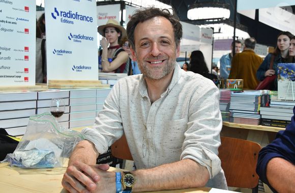 François-Régis Gaudry  - Festival du Livre de Paris vendredi 12 avril 2024 Grand Palais éphémère à Paris. Alexandre Fay / PixPlanete / Bestimage