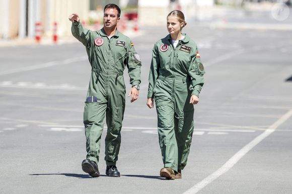 La princesse Leonor assiste à son premier jour à l'académie de l'armée de l'air à San Javier, Murcie, le 1er septembre 2026 à San Javier, Espagne par Archie Andrews/ABACAPRESS.COM