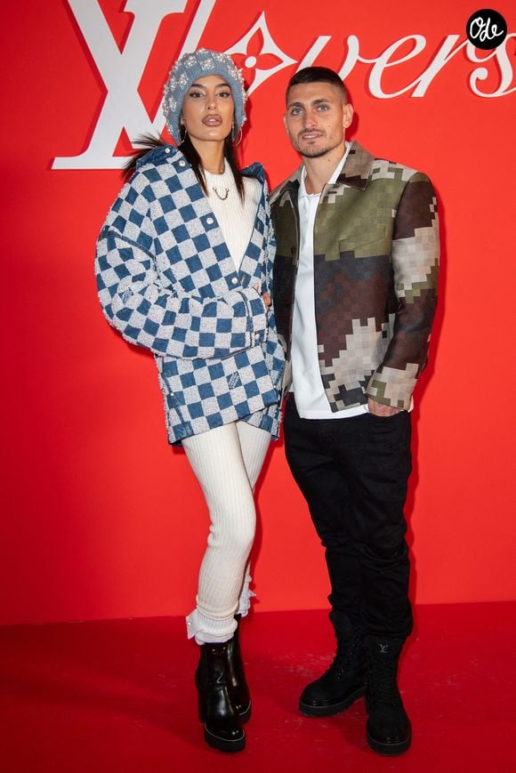 Un nouveau chapitre de leur union, scellée en 2021 à Neuilly

Jessica Aidi Verratti et Marco Verratti assistent au défilé Louis Vuitton Homme Automne-Hiver 2024-2025 dans le cadre de la Fashion Week de Paris, à Paris, en France, le 16 janvier 2024. Photo : Aurore Marechal/ABACAPRESS.COM