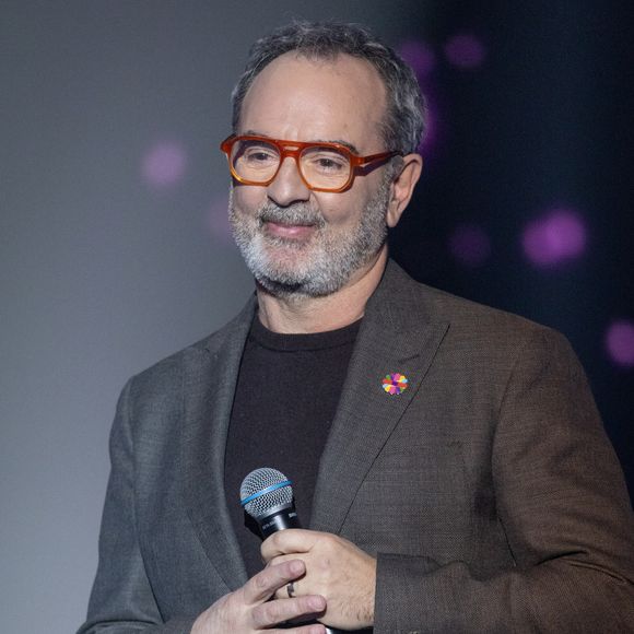 Exclusif - Bruno Solo pour les surprises lors de l'enregistrement de l'émission "La Boîte à secrets", présentée par F.Bollaert et diffusée le 2 janvier 2026 sur France 3, dans les studios du Lendit à Saint-Denis, France, le 1er décembre 2025. © Cyril Moreau/Bestimage