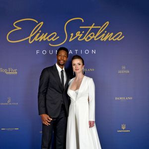 Exclusif - Gaël Monfils et sa femme Elina Svitolina - Photocall du gala annuel de la Fondation Elina Svitolina au Yacht Club de Monaco. Le 2 décembre 2022
© Bruno Bebert / Bestimage