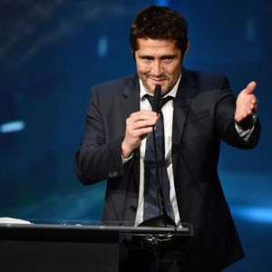 Bixente Lizarazu, récompensé par le Prix de l'Autobiographie pour son livre Mes Prolongations, durant la soirée des Sportel Awards 2018 au Grimaldi Forum à Monaco le 23 octobre 2018. Les Sportel Awards sont une compétition internationale visant à récompenser les plus belles images de sport de l'année dans le cadre du Sportel qui est un salon international du sport et des médias qui se déroule sur 3 jours en Principauté. © Bruno Bebert/Bestimage