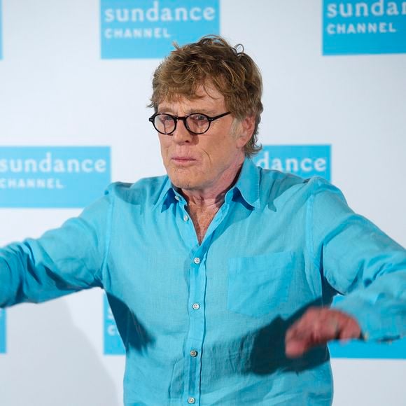 Robert Redford pose lors d'un photocall pour la chaine "Sundance Channel" au Ritz a Madrid.
Crédit : AGENCE / BESTIMAGE