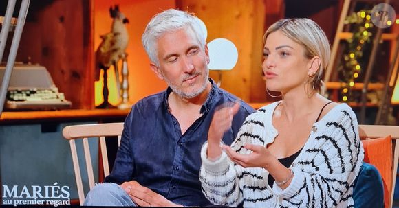 Puis ils ont dévoilé s'ils souhaitaient rester mariés
Coralie et Bruno lors du bilan face aux expertes - épisode de "Mariés au premier regard 2025", du 2 juin, sur M6