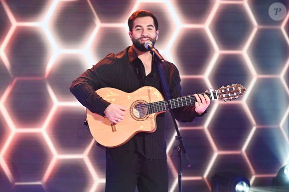 Exclusif - Kendji Girac - Enregistrement de l'émission "Vivement Dimanche" au studio Rive gauche, présentée par M. Drucker le 20 janvier 2025. L'émission sera diffusée sur France 3 le 26 janvier. © Guillaume Gaffiot/Bestimage