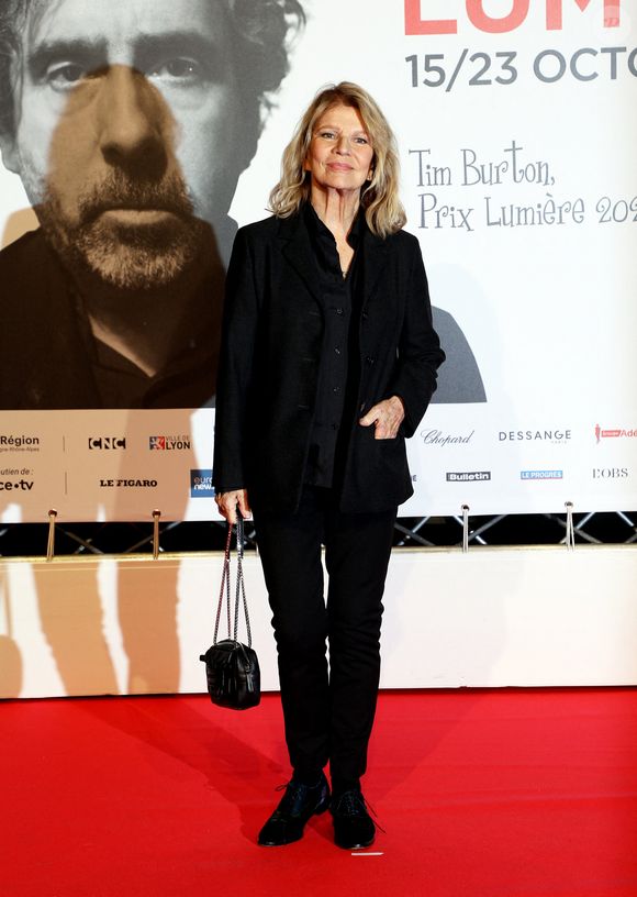 Nicole Garcia lors de la cérémonie d'ouverture de la 14ème édition du Festival Lumière 2022 à la Halle Tony Garnier à Lyon, le 15 octobre 2022. 

Photo : Domnique Jacovides / Bestimage