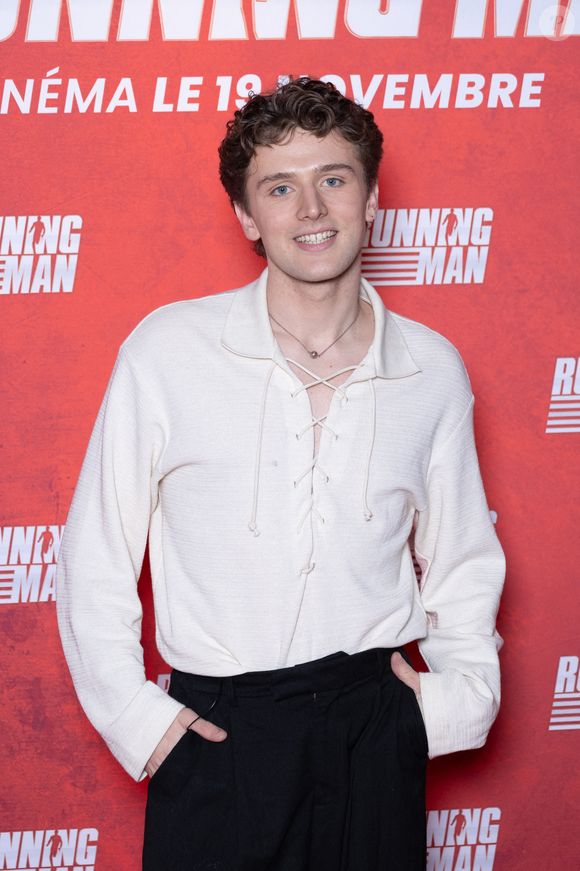 Bastiaan de la Star Academy 2025 assiste à la première du film 'Running Man' à UGC Cine Cite Bercy le 03 novembre 2025 à Paris, France. Photo by Nasser Berzane/ABACAPRESS.COM