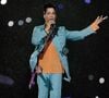 Elle a notamment produit Queen, Michael Jackson, Madonna ou encore Céline Dion.
Le chanteur Prince en concert.
Photo : Abaca Press