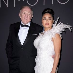 François-Henri Pinault et sa femme Salma Hayek - Photocall de la soirée "Kering Women in Motion Awards" à la Place de la Castre lors du 79ème Festival International du Film de Cannes. Le 17 mai 2026
© Olivier Borde / Bestimage