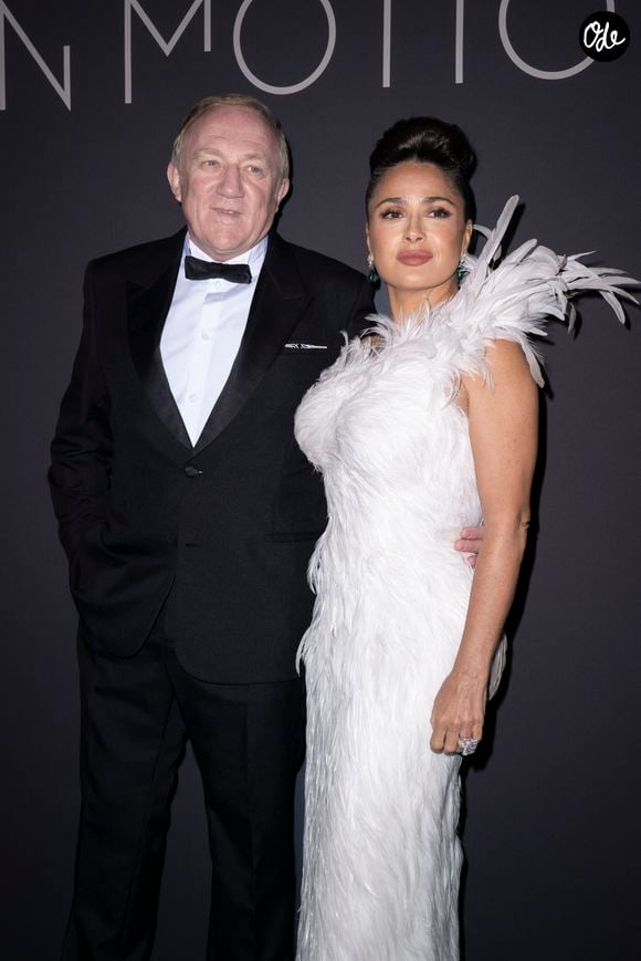 François-Henri Pinault et sa femme Salma Hayek - Photocall de la soirée "Kering Women in Motion Awards" à la Place de la Castre lors du 79ème Festival International du Film de Cannes. Le 17 mai 2026
© Olivier Borde / Bestimage