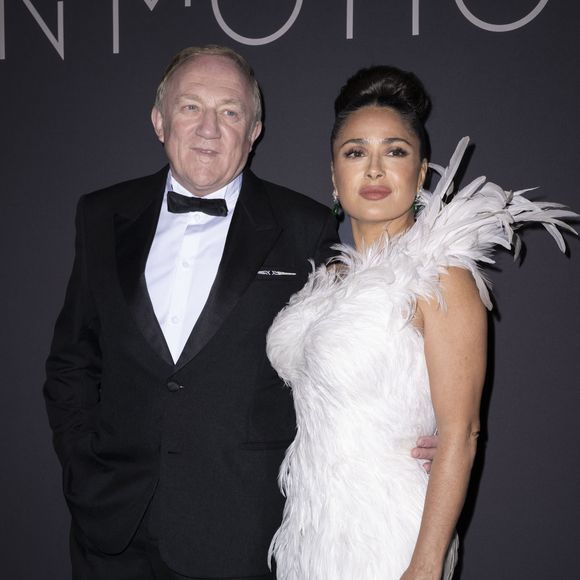 François-Henri Pinault et sa femme Salma Hayek - Photocall de la soirée "Kering Women in Motion Awards" à la Place de la Castre lors du 79ème Festival International du Film de Cannes. Le 17 mai 2026
© Olivier Borde / Bestimage