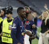 Ousmane Dembélé et sa fille- Le PSG remporte la Ligue Des Champions 2025, pour la première fois de son histoire, face à l'Inter Milan (5-0) à l'Allianz Arena de Munich le 31 mai 2025.. © Cyril Moreau/Bestimage