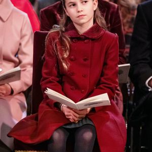 La princesse Charlotte de Galles, - La famille royale d'Angleterre assiste à la messe "Together At Christmas Carol" à l'abbaye de Westminster à Londres (Royaume-Uni), le 6 décembre 2024. 
© Alpha Agency / Bestimage