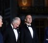 Mais ils ne logeront pas au palais de Buckingham
La reine consort Camilla Parker Bowles, le roi Charles III d'Angleterre, Emmanuel Macron et sa femme Brigitte - Dîner d'Etat au château de Versailles en l'honneur de la visite officielle du roi Charles III d'Angleterre et de la reine consort Camilla Parker Bowles de 3 jours en France. Le 20 septembre 2023 © Stéphane Lemouton / Bestimage