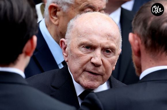 François Pinault aux obsèques de Bernadette Chirac en la basilique Sainte-Clotilde à Paris (7ème) le 12 juin 2026. L’ancienne première dame de France est décédée le 5 juin 2026 à l’âge de 93 ans. 
© Jacovides / Liewig / Bestimage