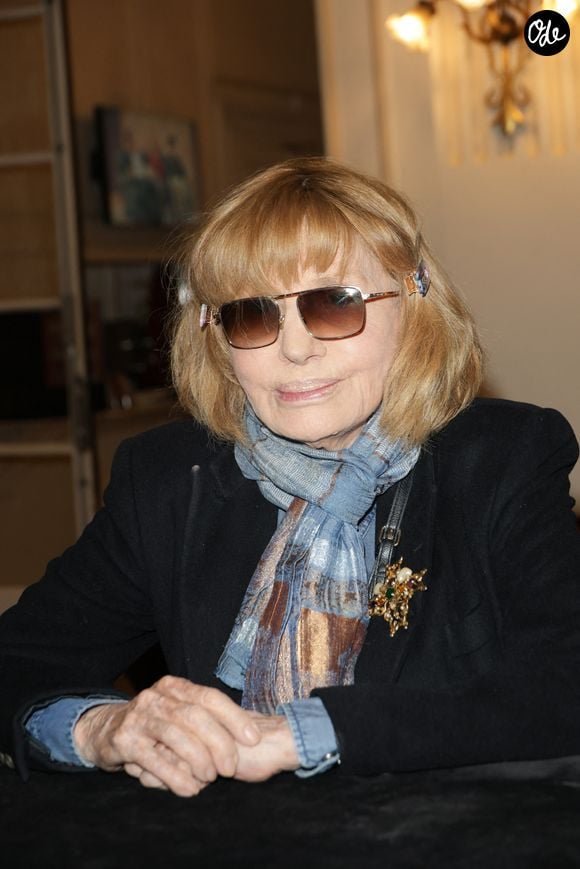 Exclusif - Nadine Trintignant - 50ème de la pièce "Lyly" avec M. Bernier et F. Perrin au théâtre de Paris le 27 mars 2025. © Coadic Guirec/Bestimage