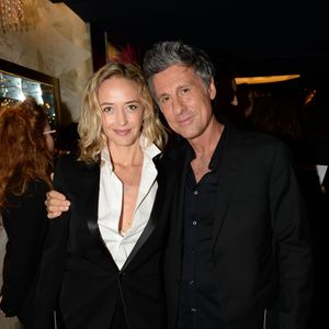 Hélène de Fougerolles et son ex-compagnon Marc Simoncini - 11ème cérémonie des Globes de Cristal au Lido à Paris, le 30 janvier 2017. © Rachid Bellak/Bestimage